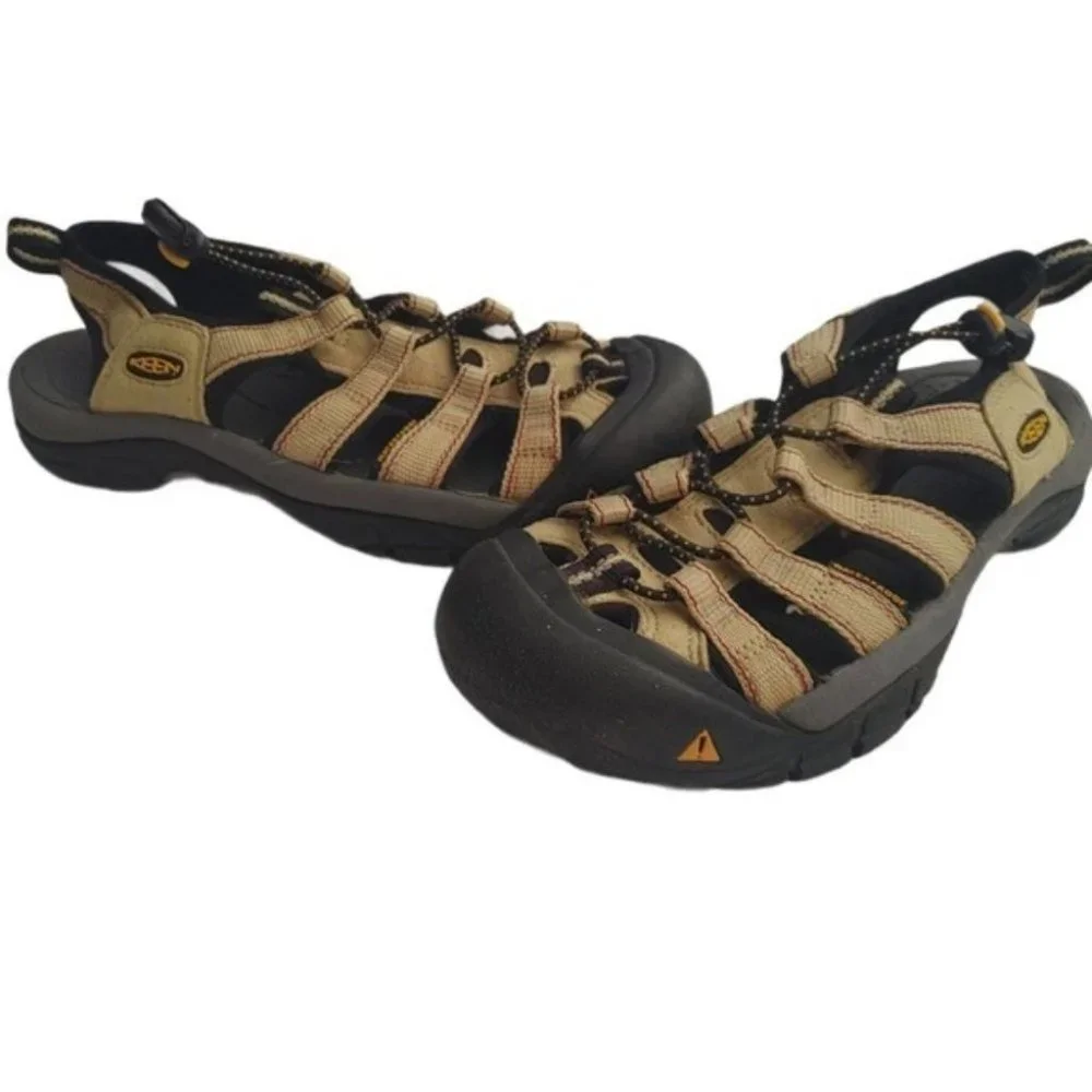 Keen Newport H2 Sandals Yellow Green 7